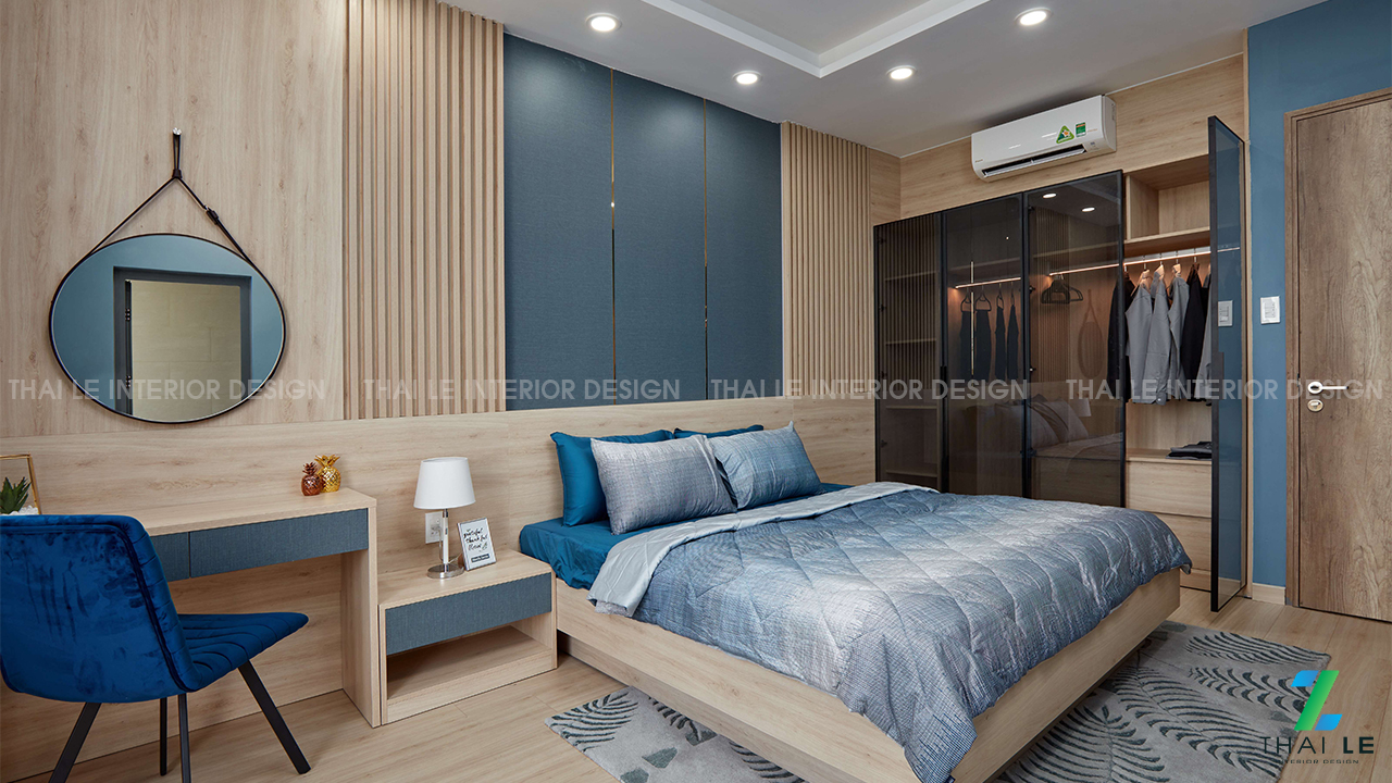 Thi công nội thất nhà phố The Sol City Long An - 300m2